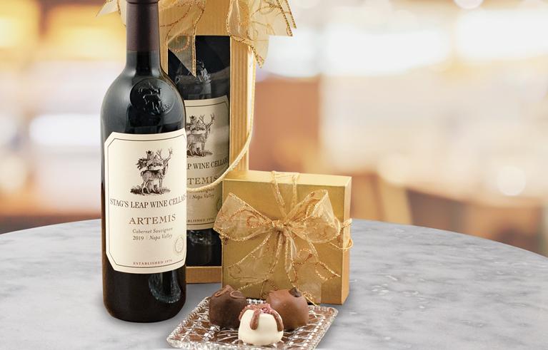 Wine & Chocolate Gift Baskets